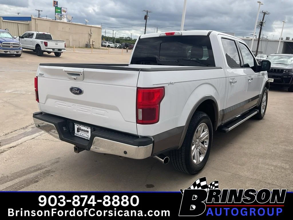 Used 2019 OXFORD WHITE Ford LARIAT image 7