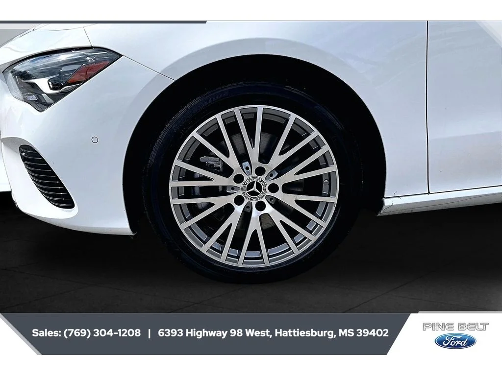 Used 2025 Polar White Mercedes-Benz CLA 250 image 7