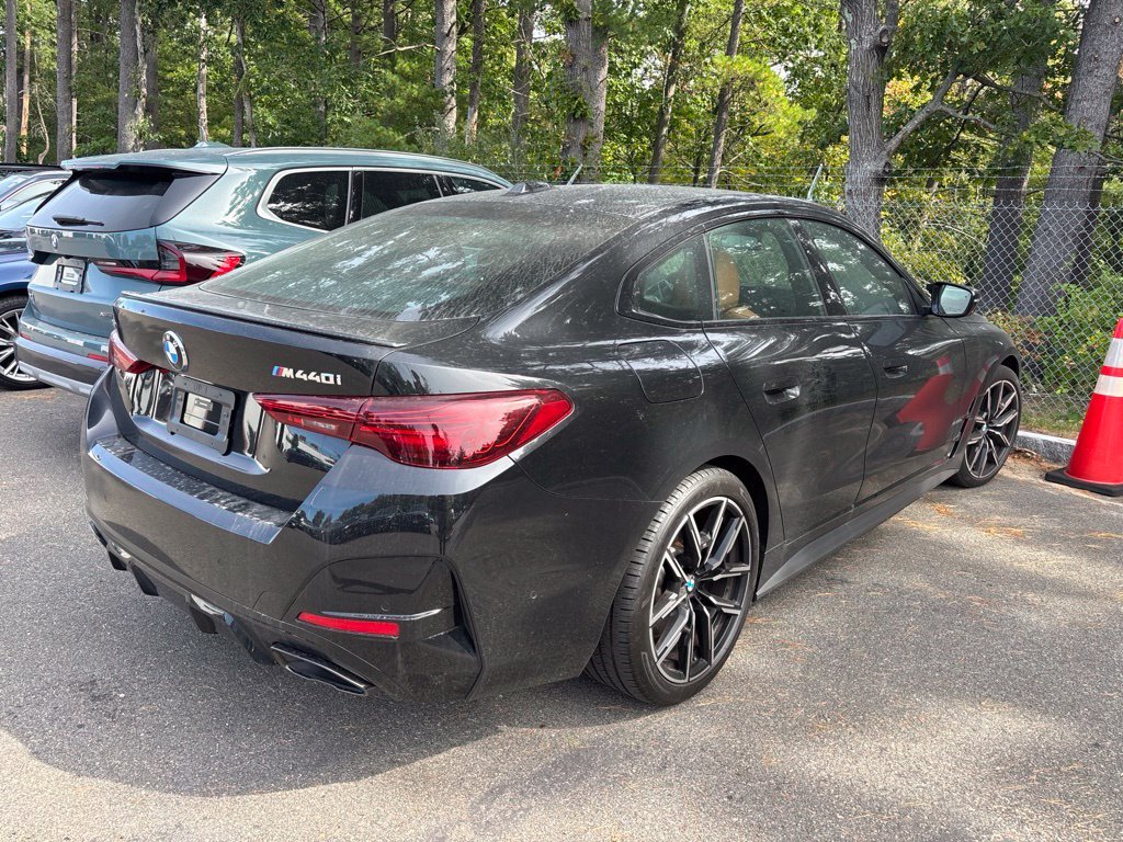 Certified Used 2025 Black Sapphire Metallic BMW M440i xDrive Gran Coupe image 5