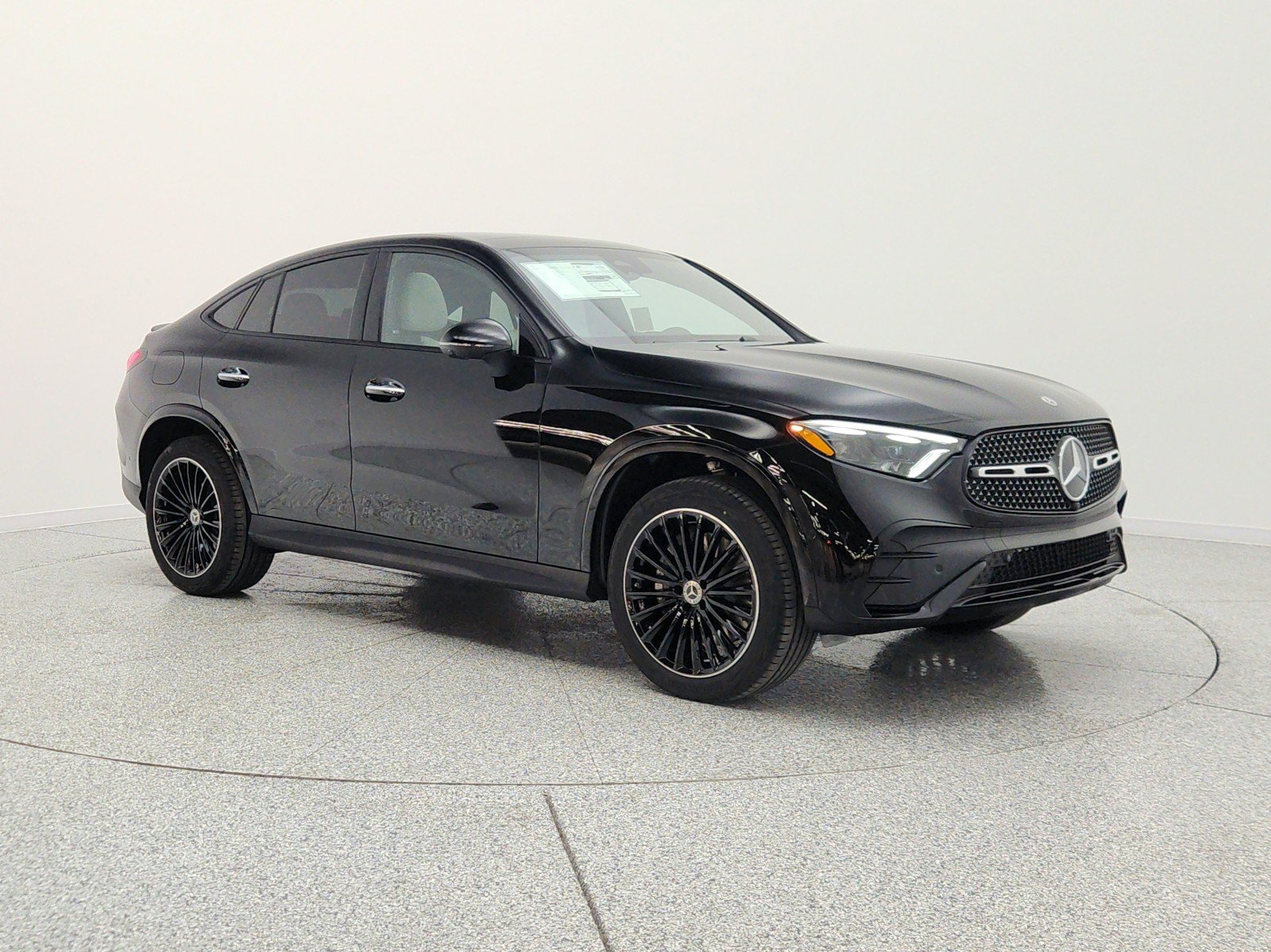 New 2026 Black Mercedes-Benz GLC 300 4MATIC® Coupe image 3