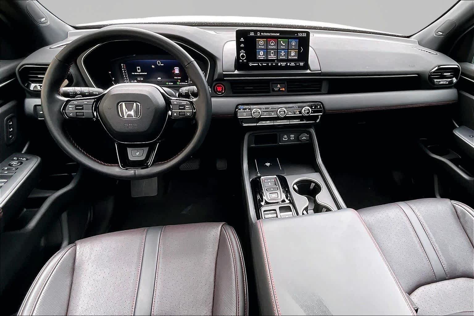 Used 2025 Platinum White Pearl Honda Black Edition image 16