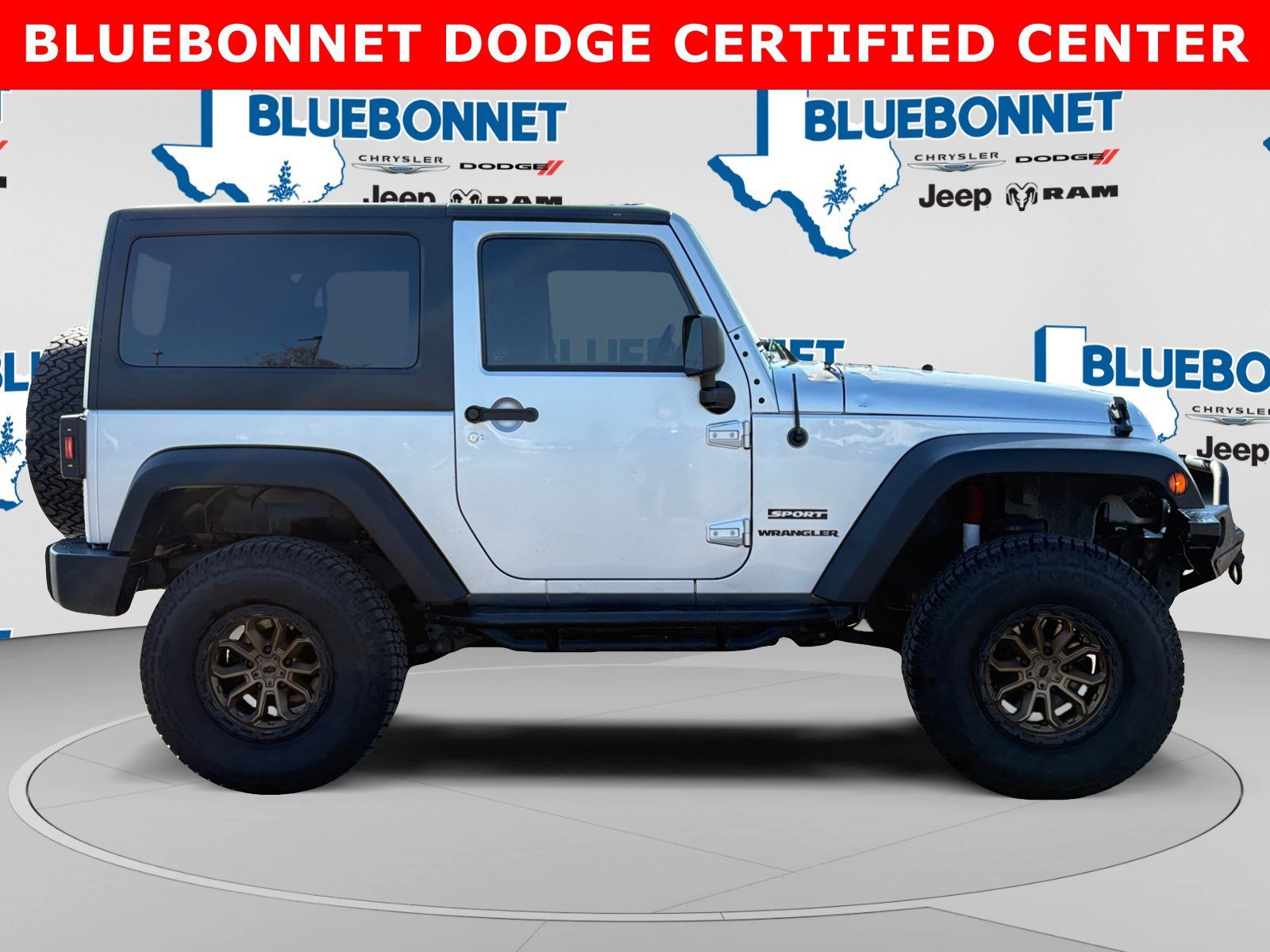 Used 2012 Bright Silver Metallic Jeep Sport image 4