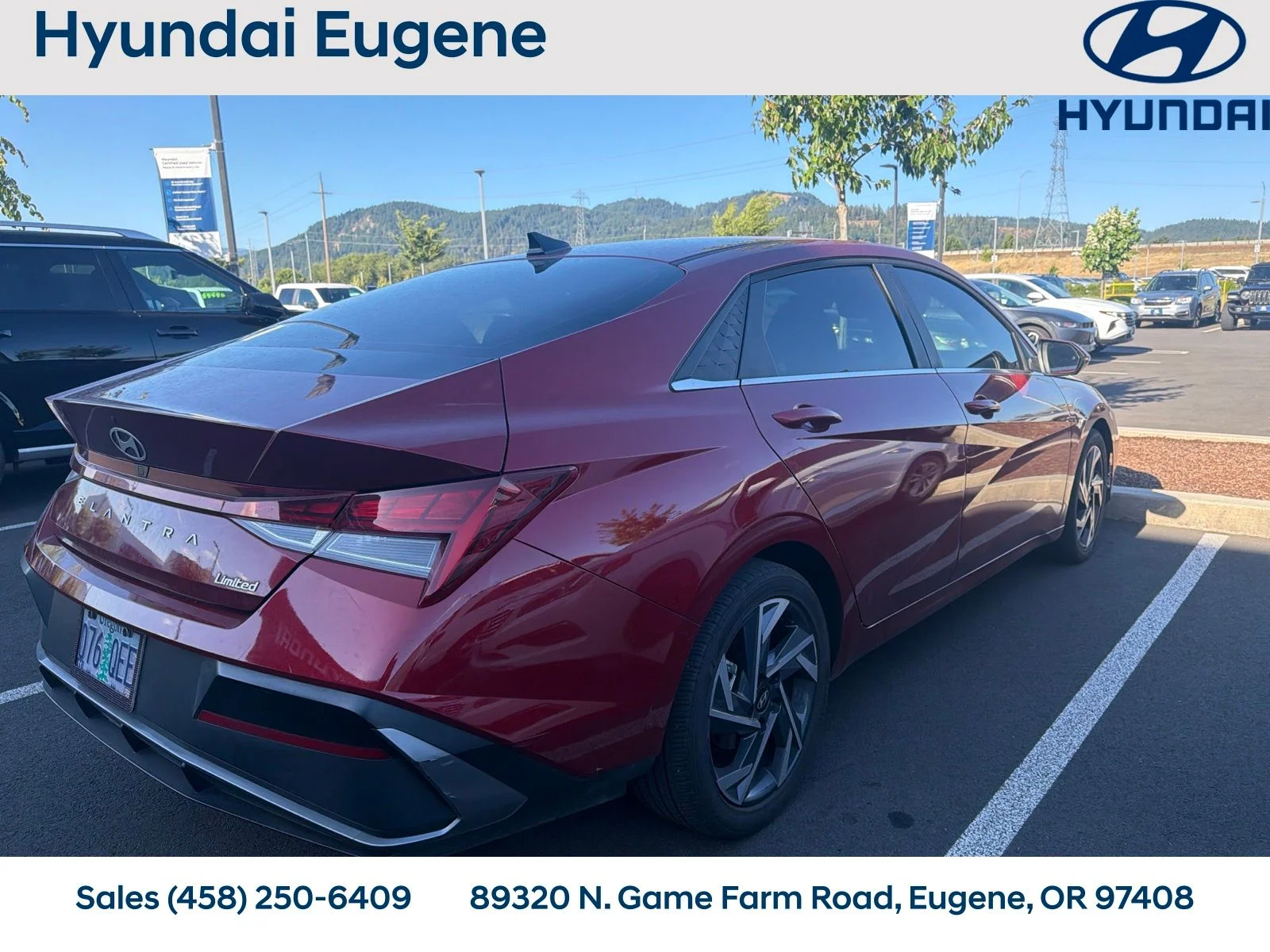 Used 2025 Red Hyundai Limited image 3