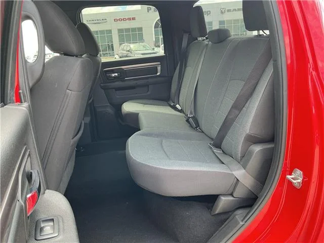 Used 2024 Flame Red Clearcoat RAM SLT 4x4 Crew Cab 5.6 ft. box 140 in. WB image 26