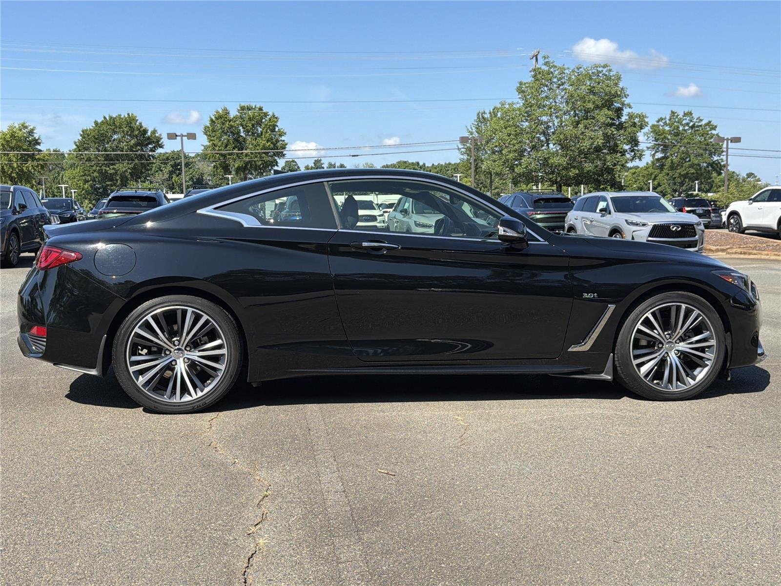 Used 2019 Black Obsidian INFINITI 3.0t LUXE image 24