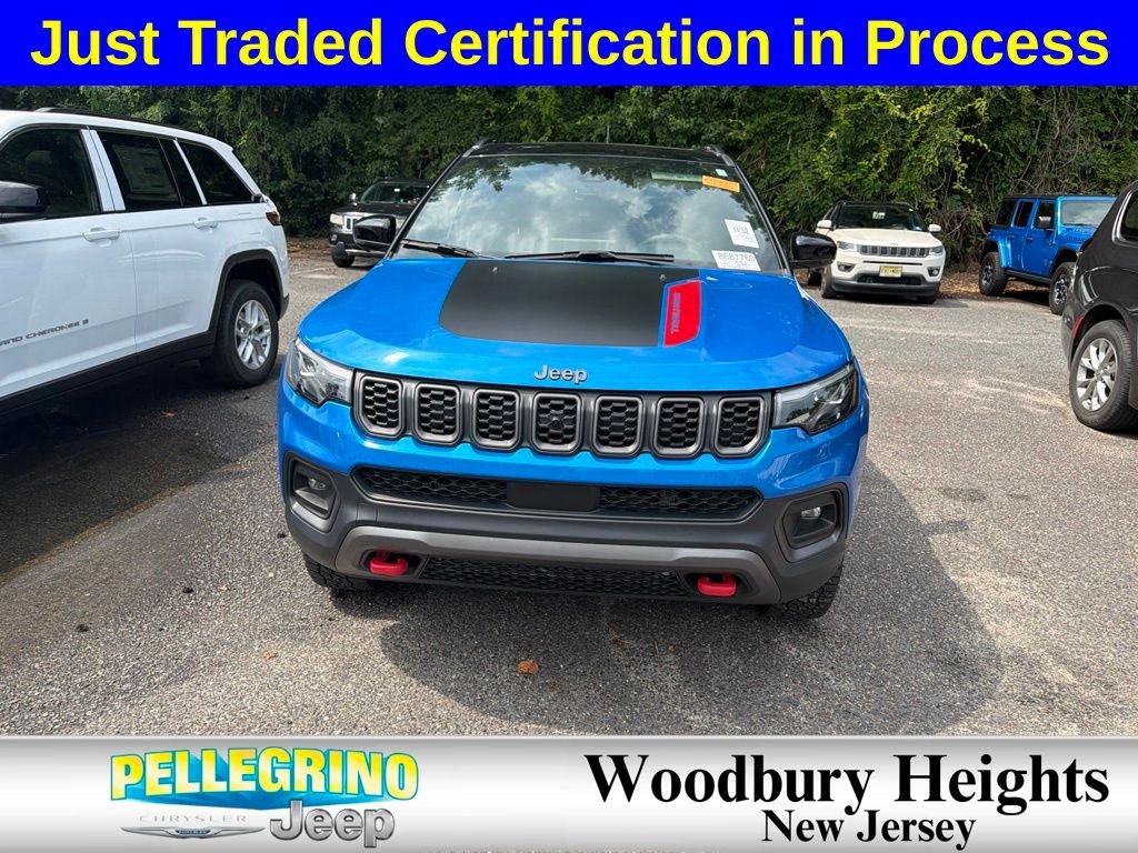 Certified Used 2025 Blue Jeep Trailhawk image 2