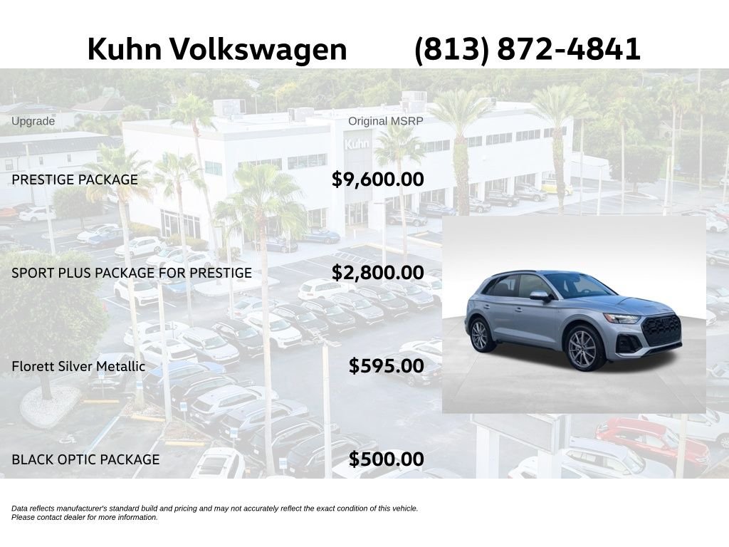 Used 2023 Silver Audi 55 Prestige image 5
