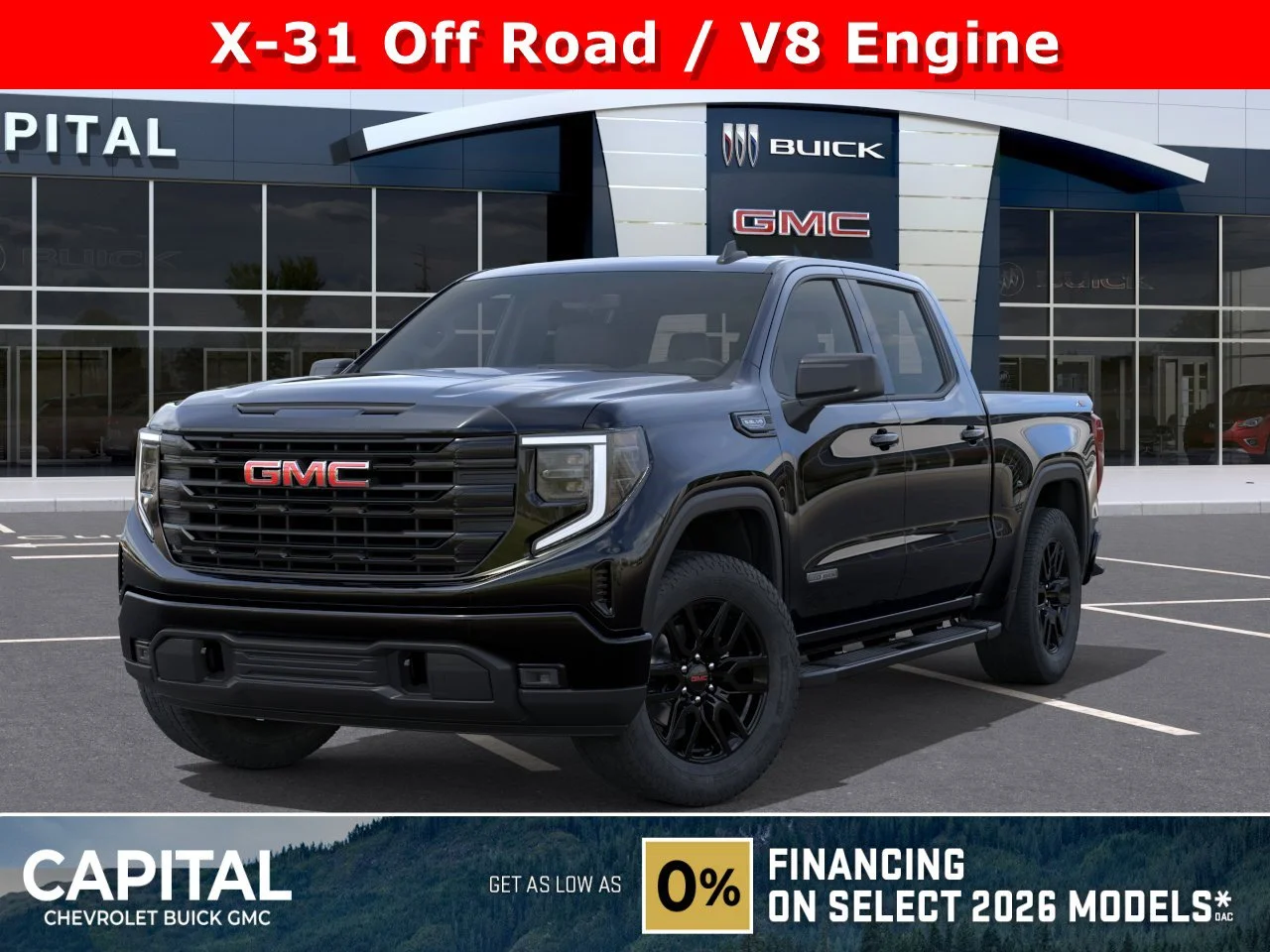 New 2026 Onyx Black GMC Elevation image 1