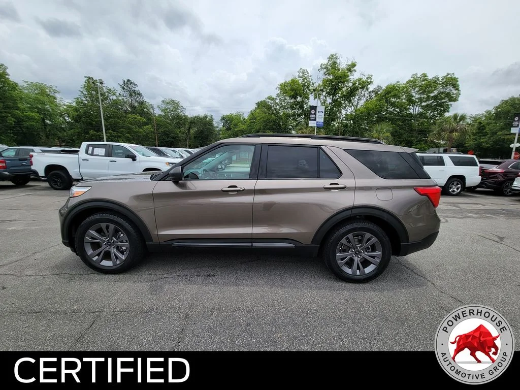 Used 2021 Gray Ford XLT image 3