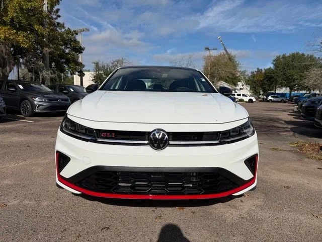 New 2026 Pure White w/Deep Blk Rf Volkswagen Autobahn image 2