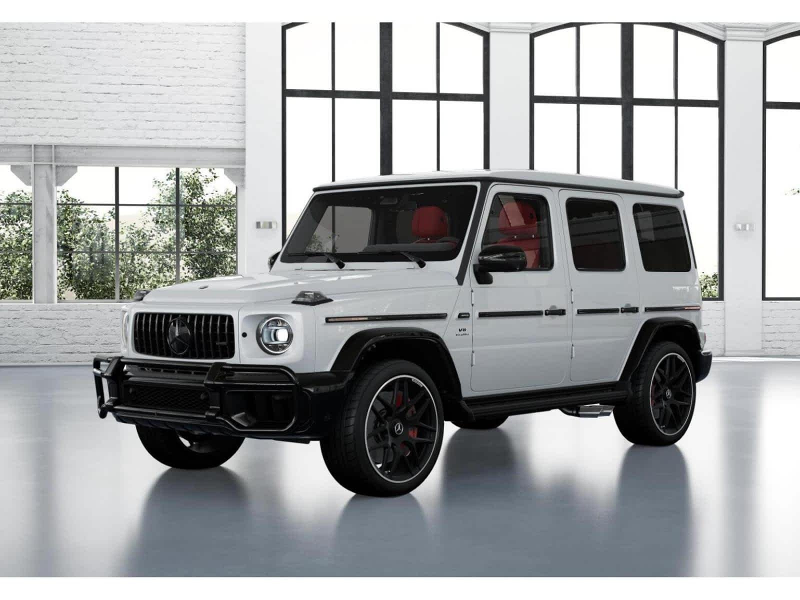 New 2026 MANUFAKTUR Moonlight White Metallic Mercedes-Benz AMG® G 63 SUV image 78