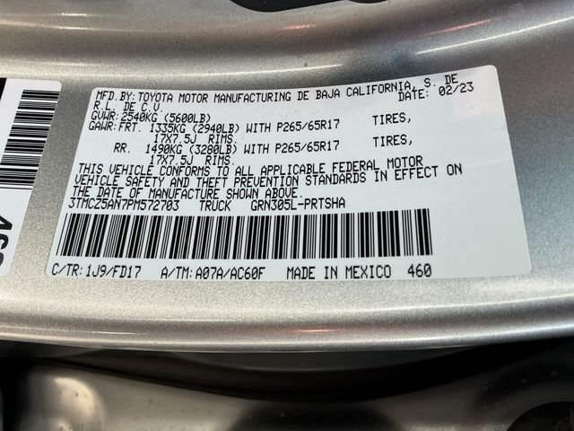 Certified Used 2023 Silver Toyota TRD Sport image 26