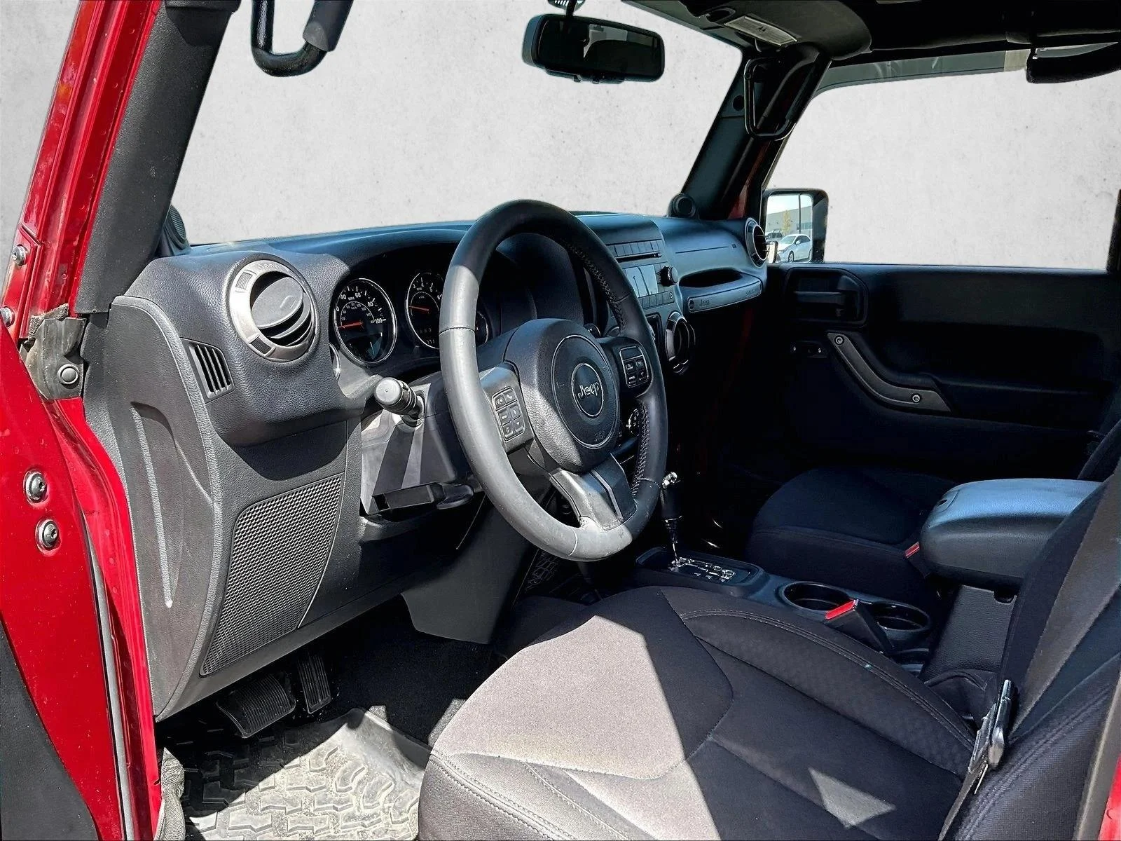 Used 2013 Deep Cherry Red Crystal Pearl Jeep Sport image 14