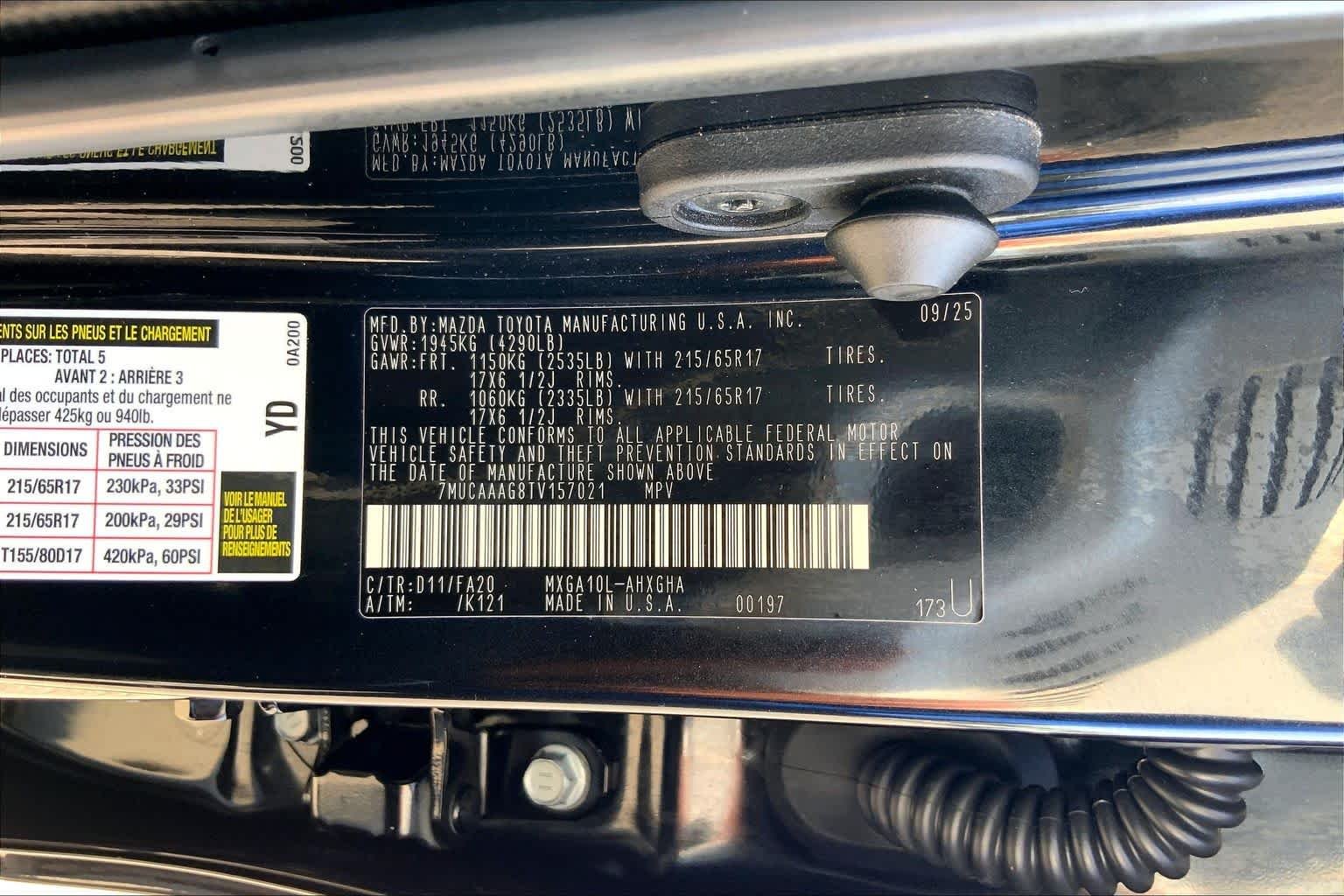 Used 2026 Jet Black Toyota LE image 36