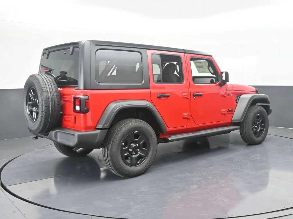 New 2026 Firecracker Red Clearcoat Jeep Sport image 6