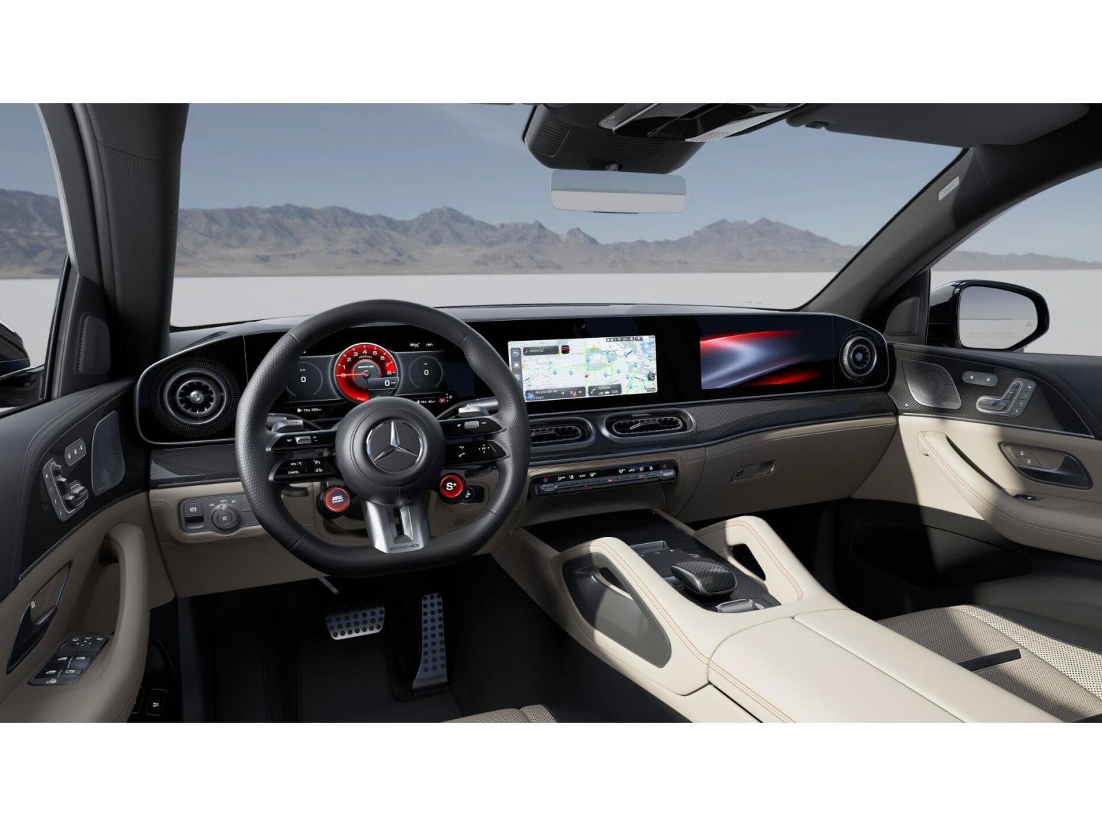New 2027 MOONLIGHT WHITE Mercedes-Benz AMG® GLE 53e image 3