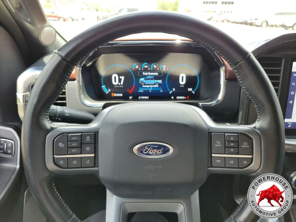 Used 2022 Blue Ford Lariat image 31