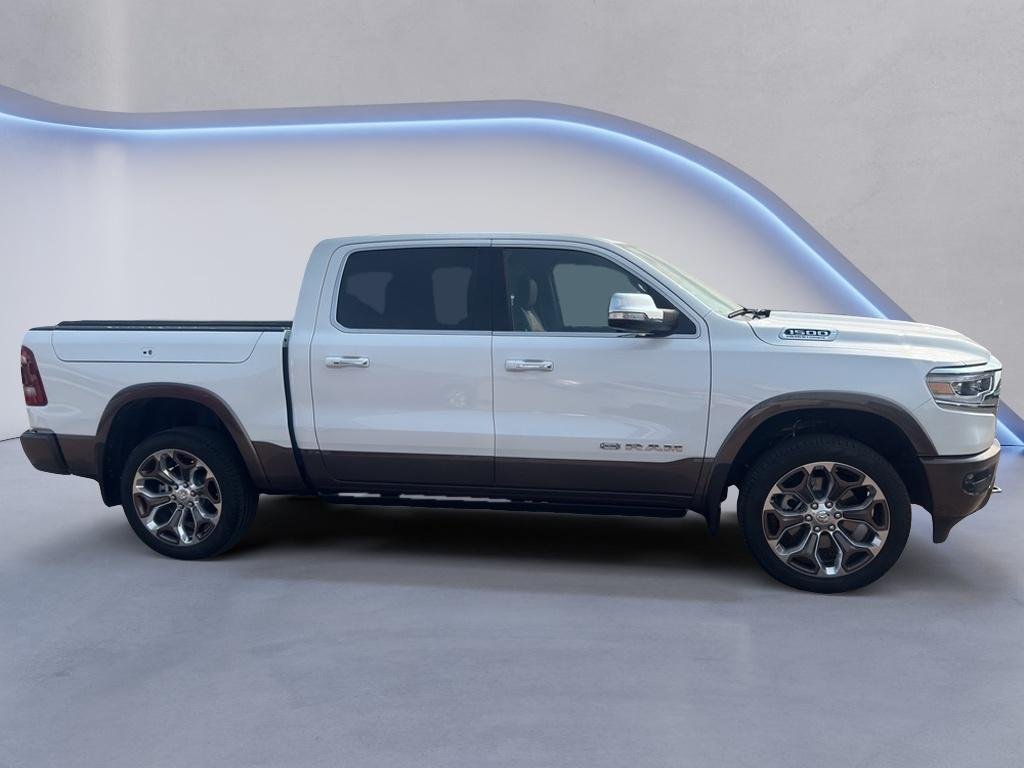 Used 2022 Ivory White Tri-Coat Pearlcoat Ram Longhorn image 5