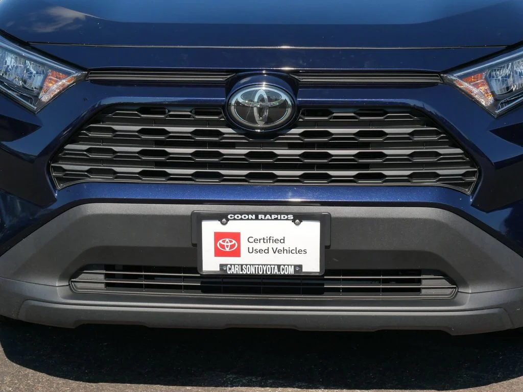 Certified Used 2021 Blue Toyota XLE image 9