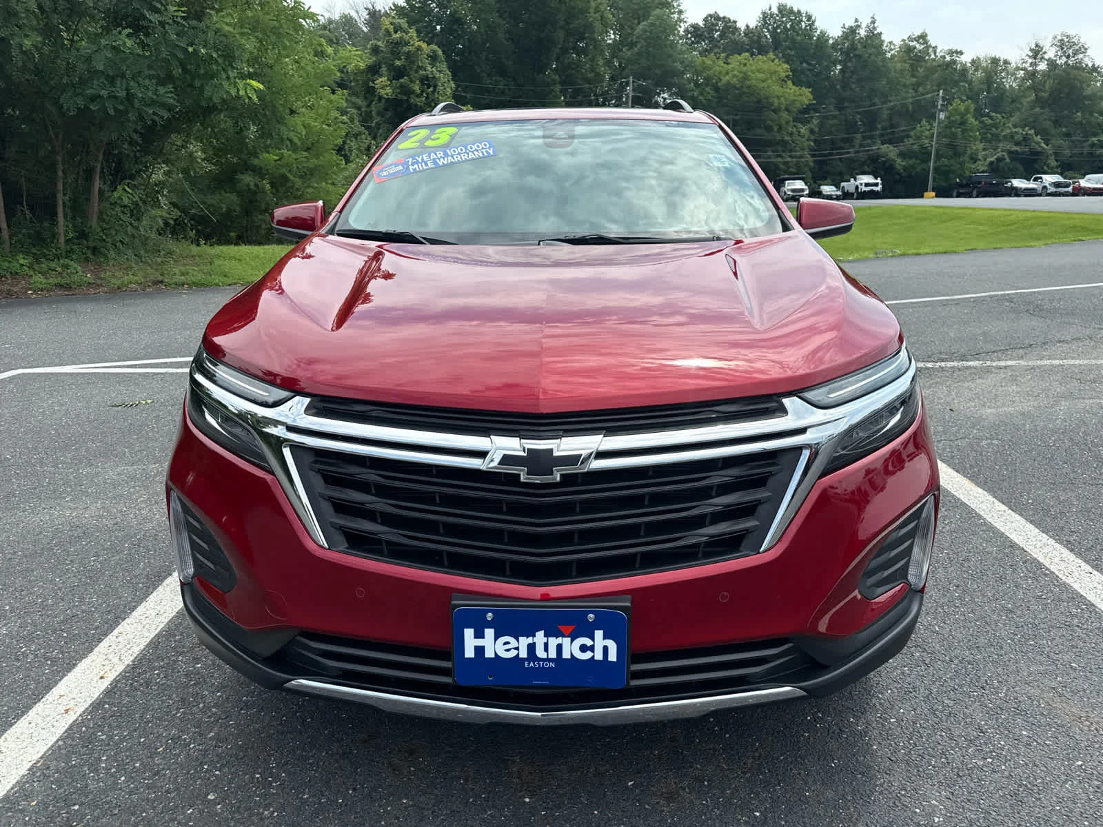 Used 2023 Radiant Red Tintcoat Chevrolet LT image 8