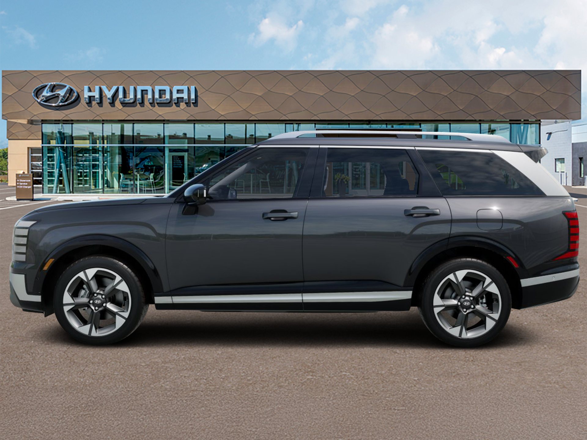 New 2027 Gray Hyundai Limited 8P image 3