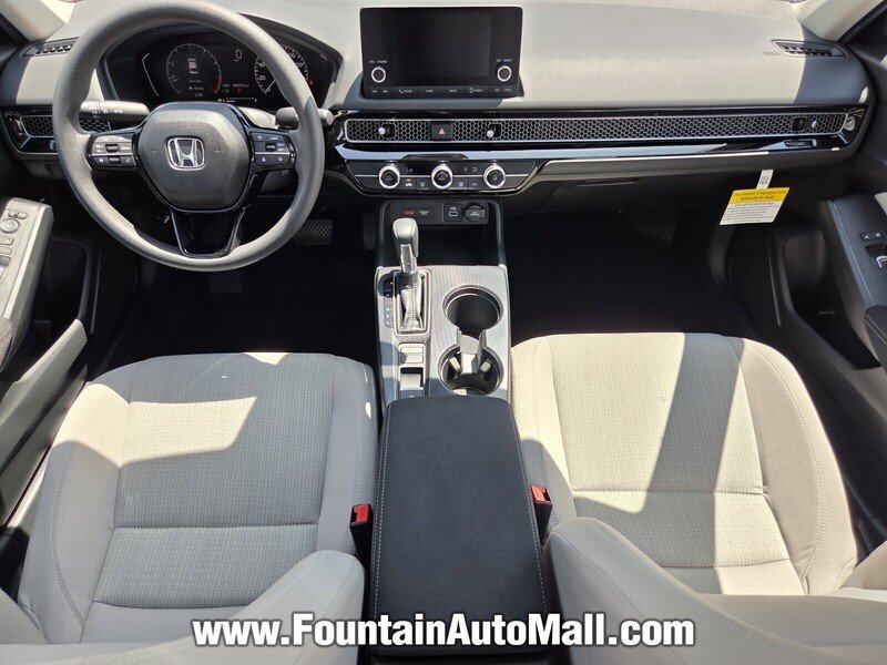 Used 2024 Meteorite Gray Metallic Honda LX CVT image 10