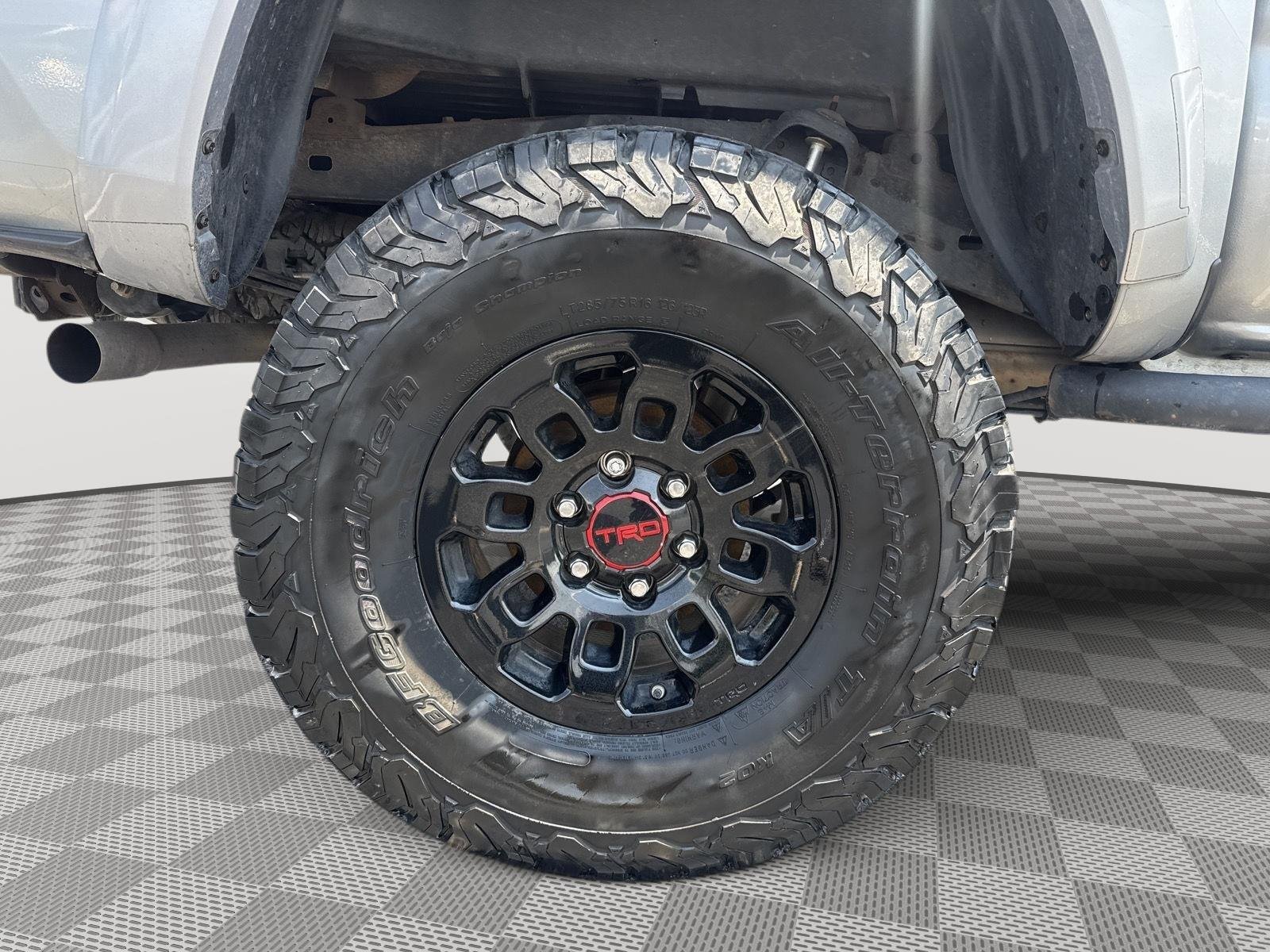 Certified Used 2017 Silver Sky Metallic Toyota TRD Sport image 13