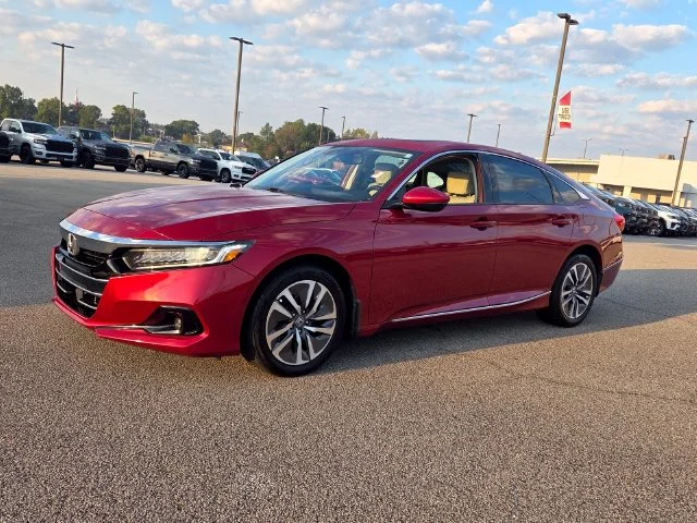 Used 2021 Red Honda EX-L image 3