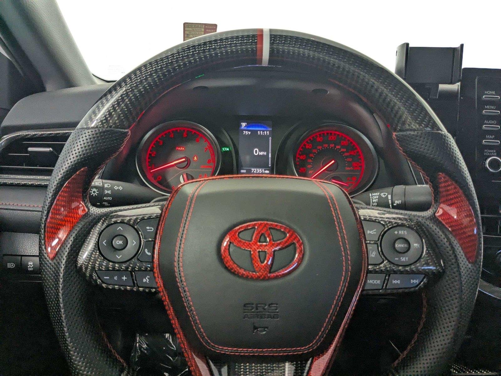 Used 2024 Wind Chill Pearl w/Midnight Black Metallic Roof Toyota TRD image 14