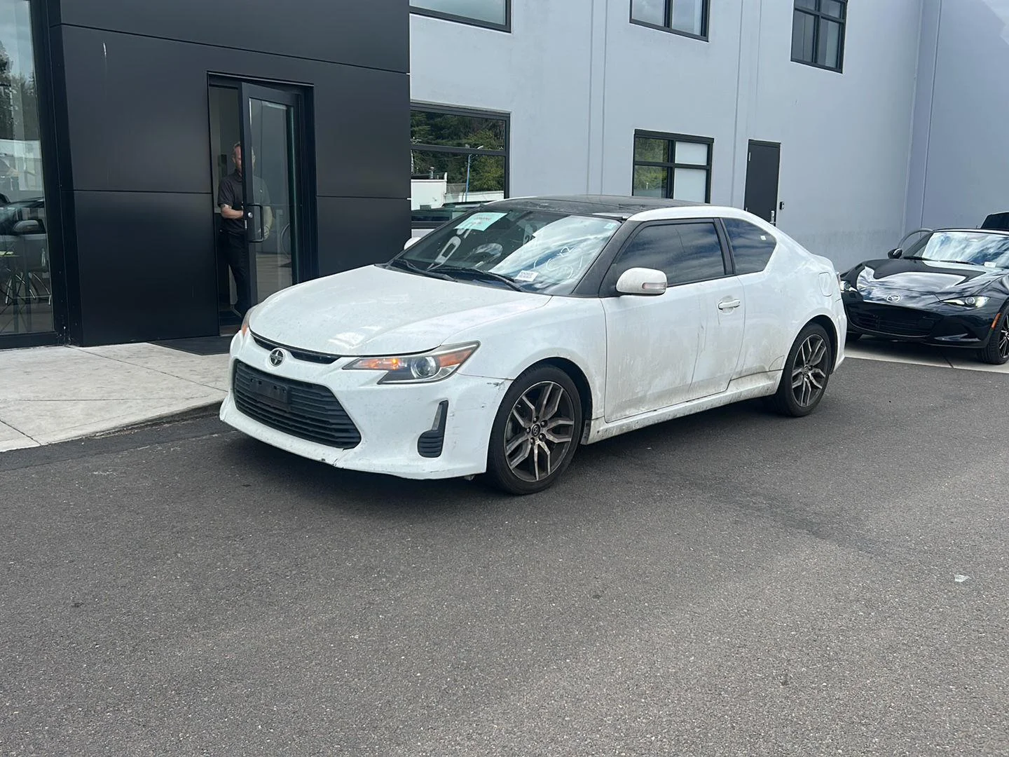 Used 2014 Super White Scion  image 1