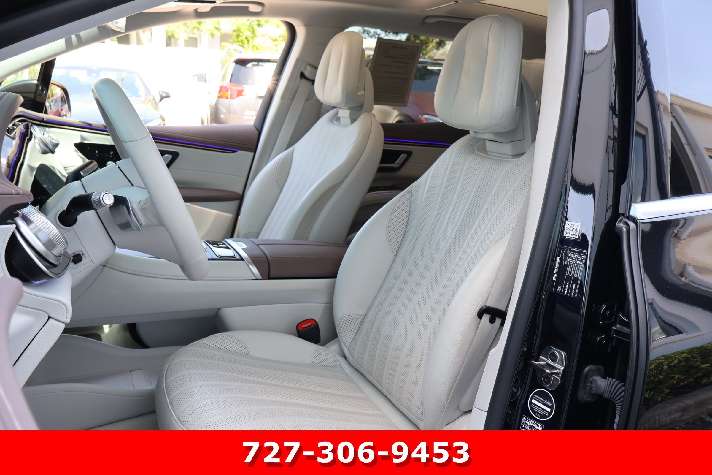 Certified 2023 Mercedes-Benz EQS SUV Base with VIN 4JGDM4EB6PA022009 for sale in Clearwater, FL