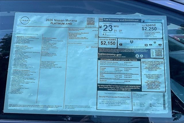 New 2026 Everest White Pearl TriCoat Nissan Platinum image 13