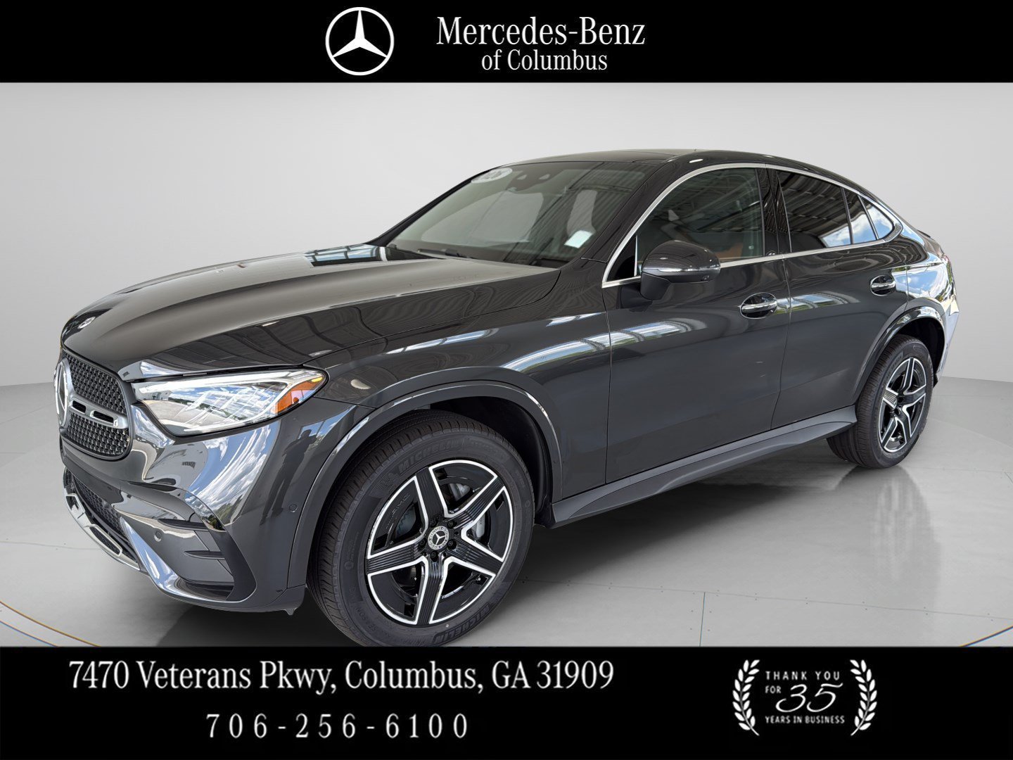 New 2026 Graphite Grey Metallic Mercedes-Benz GLC 300 image 1