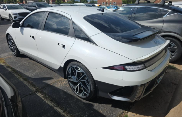 Certified 2023 Hyundai IONIQ 6 SEL with VIN KMHM34AA4PA021246 for sale in McKinney, TX