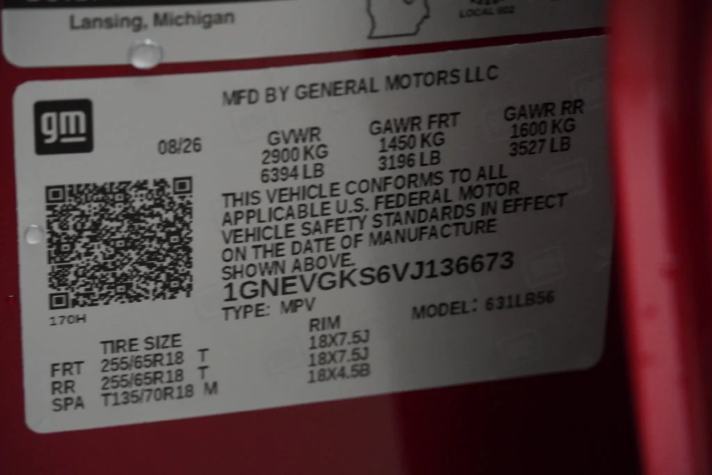 New 2027 Radiant Red Tintcoat Chevrolet LT image 43