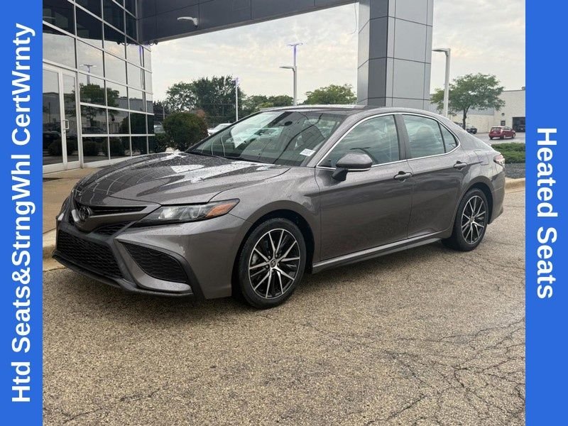 Certified Used 2022 PREDAWN GRAY MICA Toyota SE image 7
