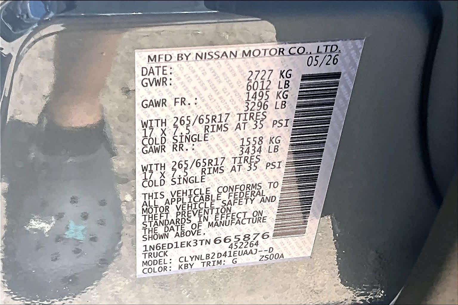 Used 2026 Boulder Gray Pearl Nissan SV image 32