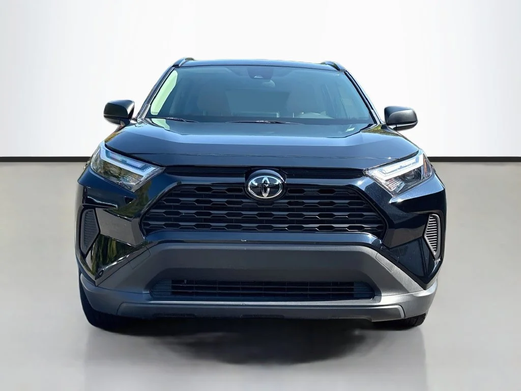 Used 2025 Midnight Black Metallic Toyota LE image 2