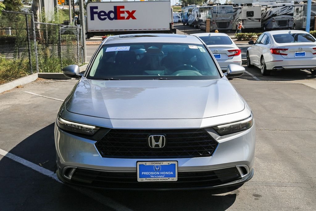 Certified Used 2023 Lunar Silver Metallic Honda 1.5T EX BD image 2
