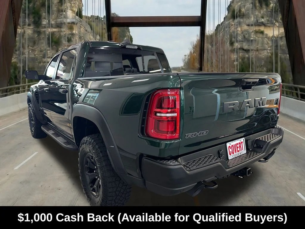 New 2026 Serrano-Green Metallic Exterior Paint RAM RHO image 5