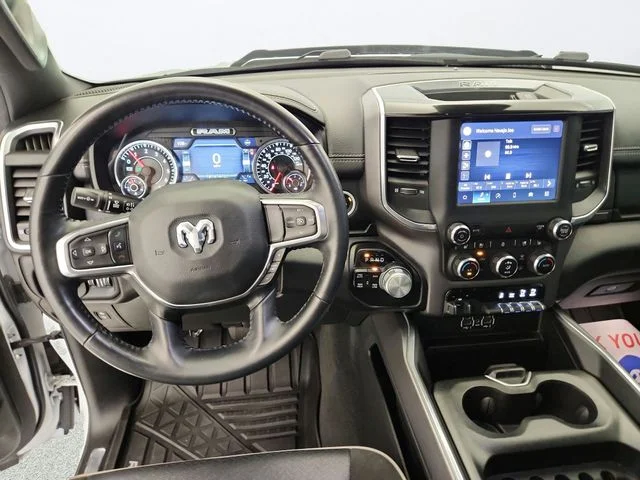 Used 2022 Bright White Clearcoat Ram Laramie image 14
