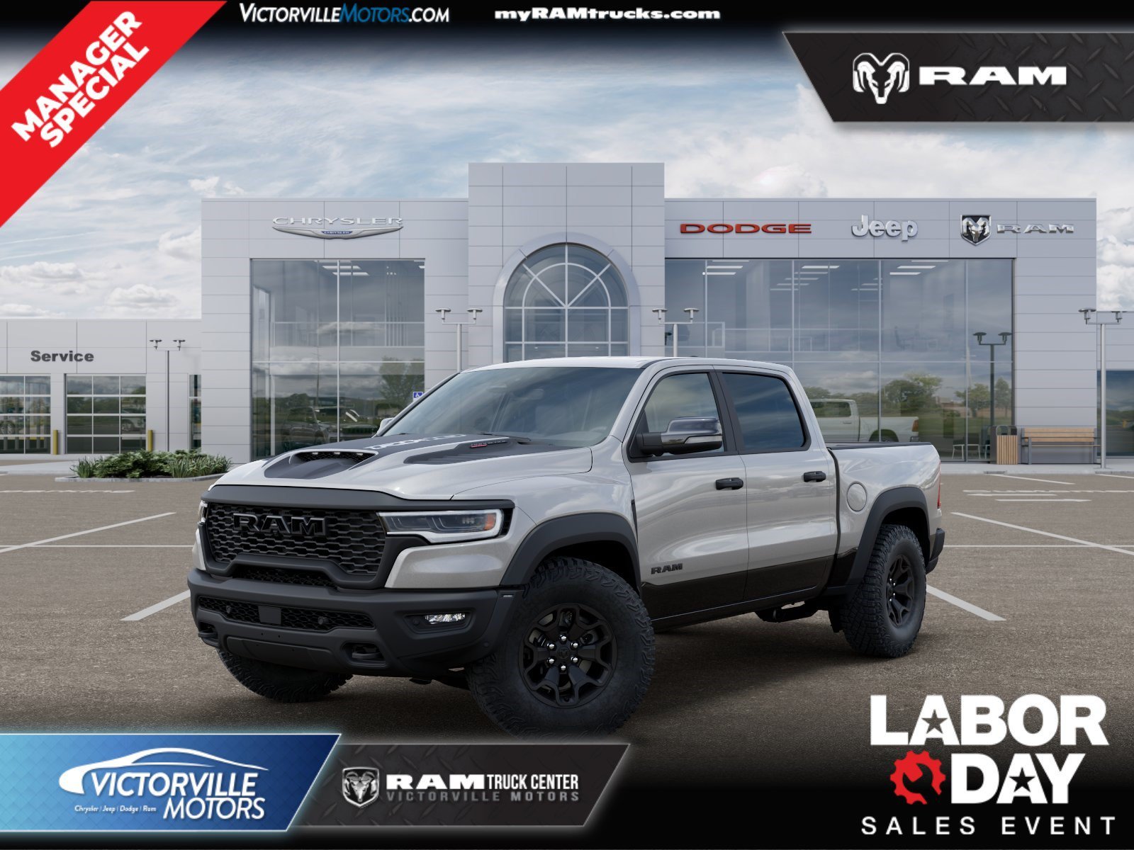 New 2026 Silver Zynith Exterior Paint RAM RHO image 1