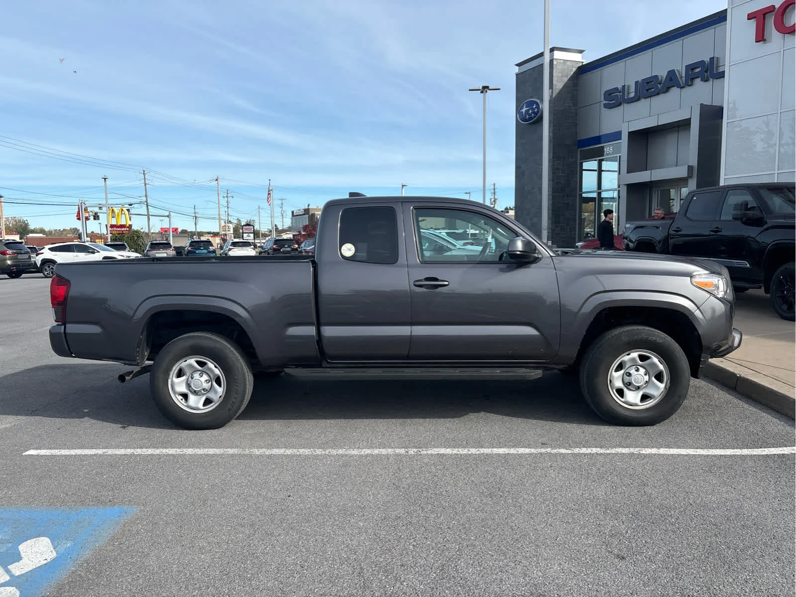 Used 2021 Magnetic Gray Metallic Toyota SR image 3
