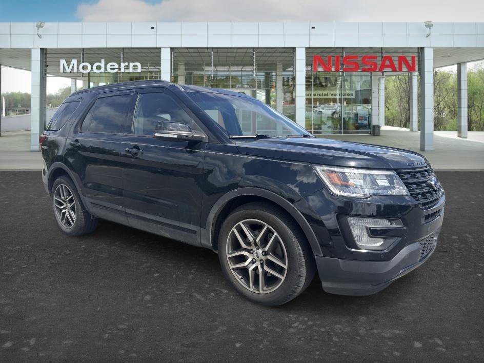 Used 2016 Shadow Black Ford Sport image 7
