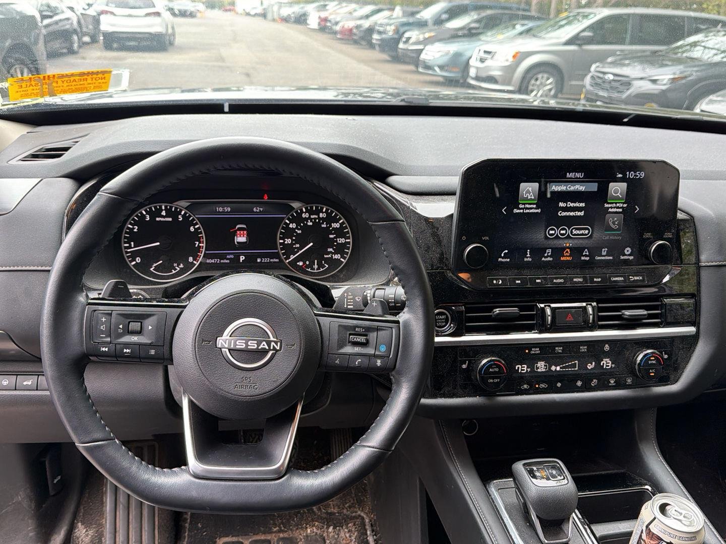 Used 2023 Super Black Nissan SL image 2