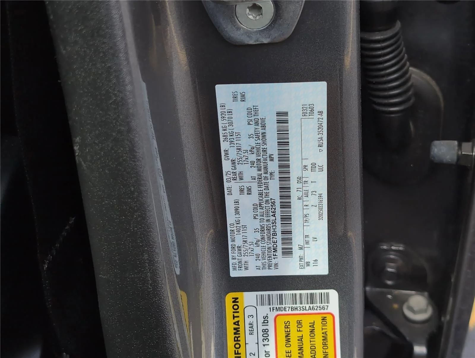 Used 2025 Carbonized Gray Ford Big Bend image 10