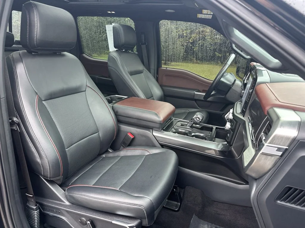 Used 2023 Black Metallic Ford Lariat image 22