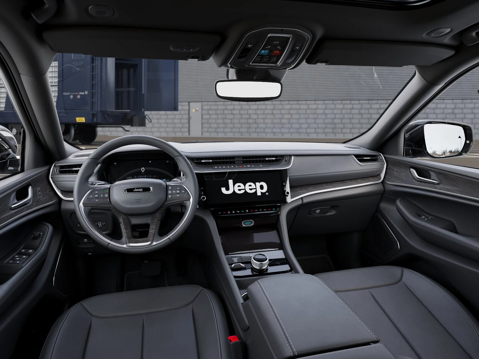 New 2026 Diamond Black Crystal Pearl-Coat Exterior Paint Jeep Limited image 8
