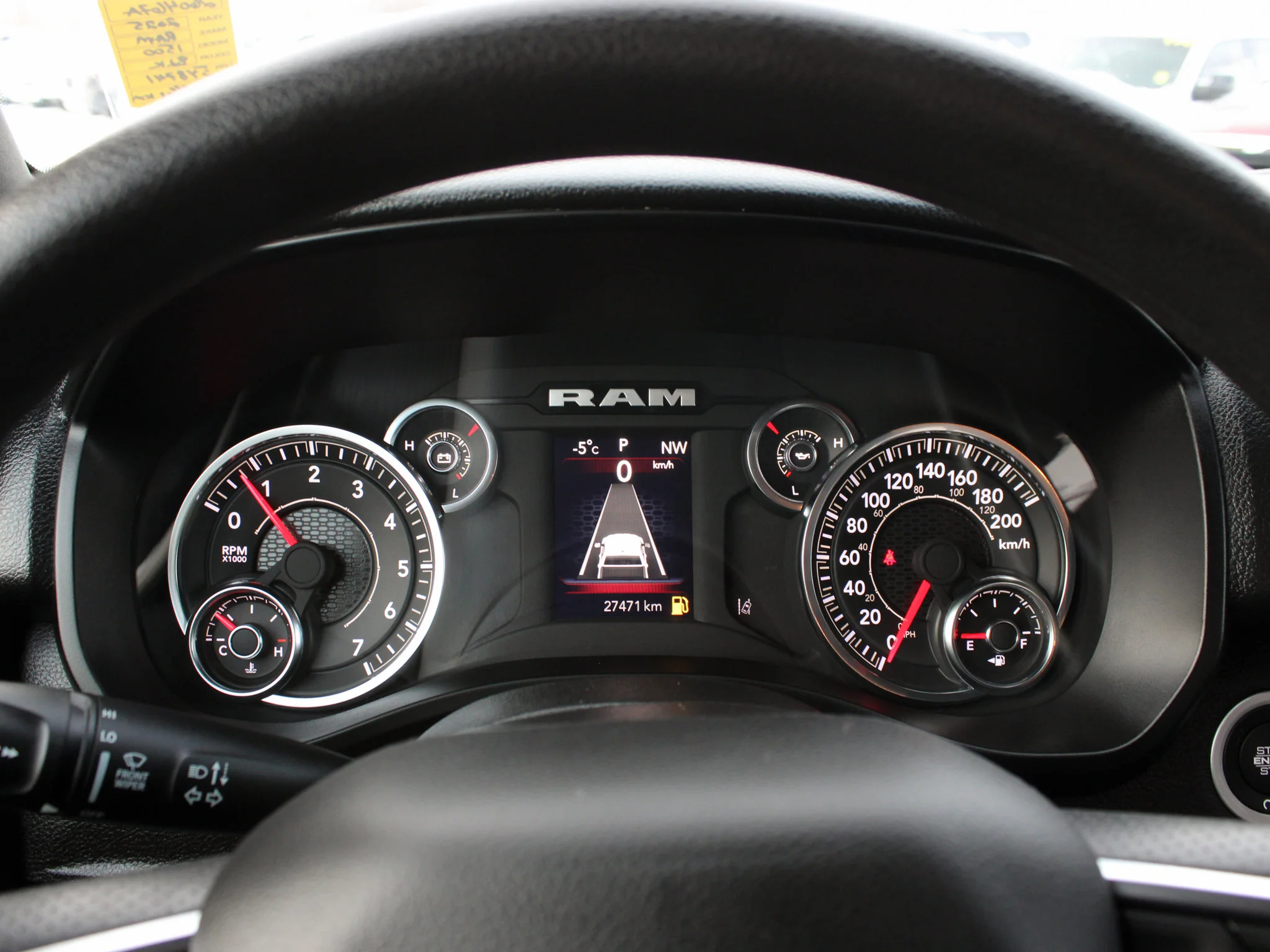 Certified Used 2025 Black RAM Tradesman * No Accidents | Heated Seats | Backup Camera | Twin-Turbo | Protection Group image 7