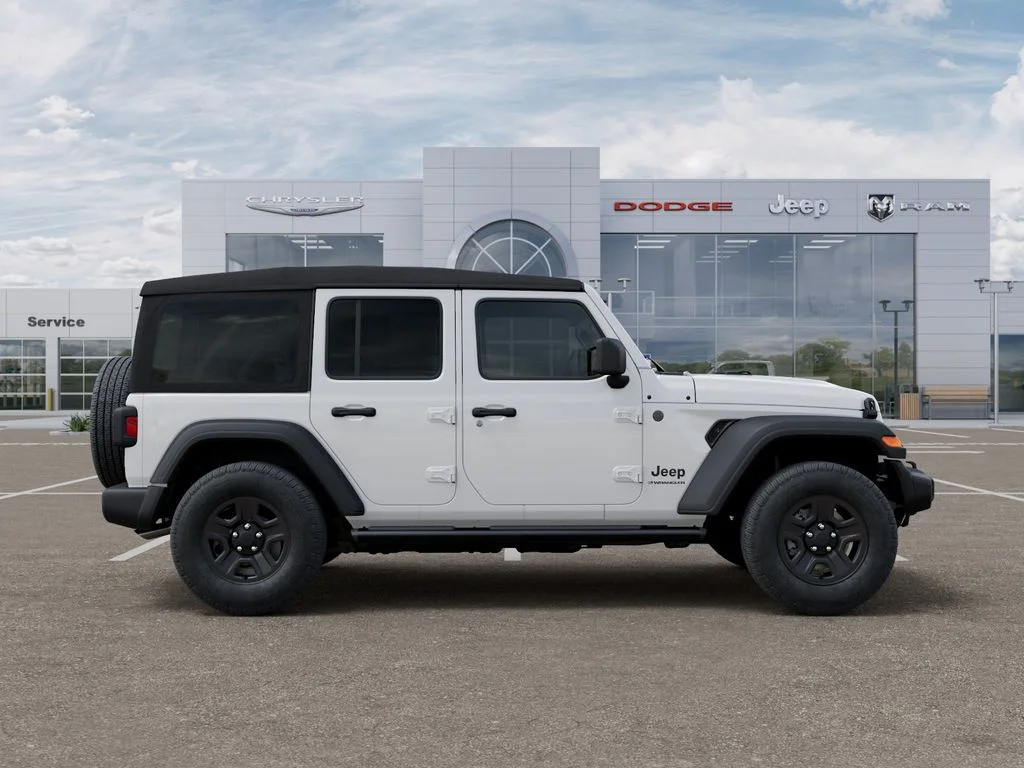 New 2026 Bright White Clear-Coat Exterior Paint Jeep Sport image 22